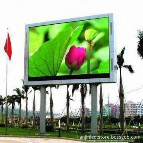 P16 Outdoor Full Color LED Display with 3,906 Dots/m² Density and 16mm Pixel Pitch